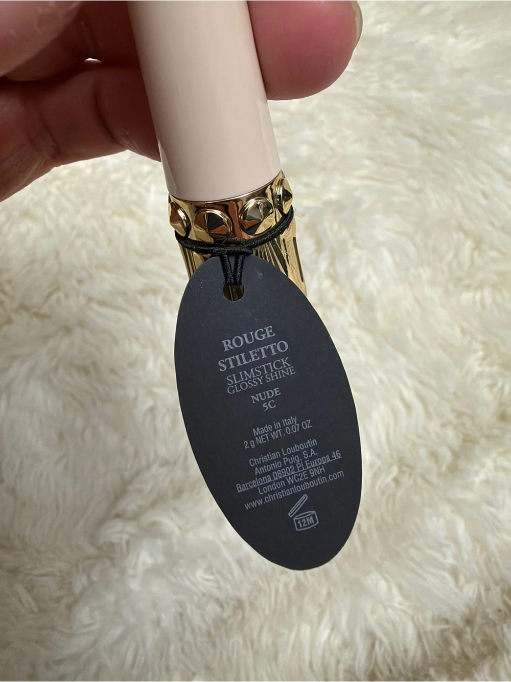 Christian Louboutin nude 5c
